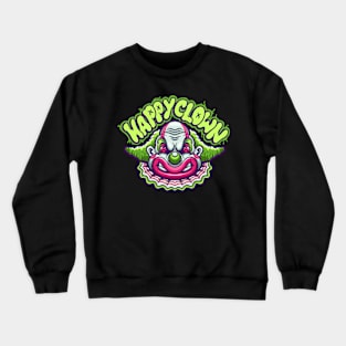 Happy Clown Spooky Crewneck Sweatshirt